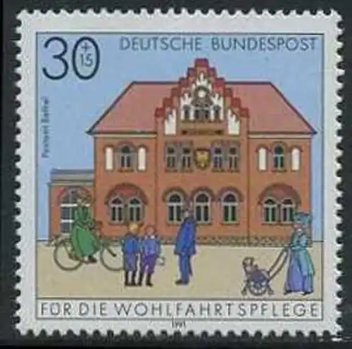 BUND 1991 Michel-Nummer 1563 postfrisch EINZELMARKE