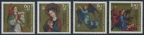 BUND 1991 Michel-Nummer 1578-1581 postfrisch SATZ(4) EINZELMARKEN