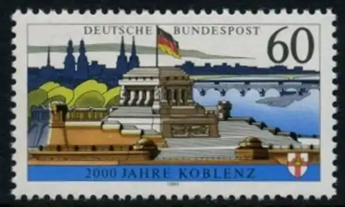 BUND 1992 Michel-Nummer 1583 postfrisch EINZELMARKE