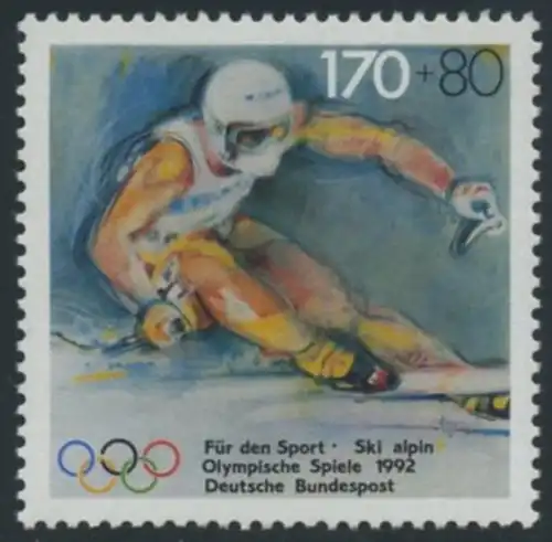 BUND 1992 Michel-Nummer 1595 postfrisch EINZELMARKE