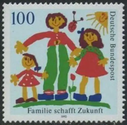 BUND 1992 Michel-Nummer 1621 postfrisch EINZELMARKE