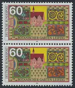 BUND 1992 Michel-Nummer 1622 postfrisch vert.PAAR