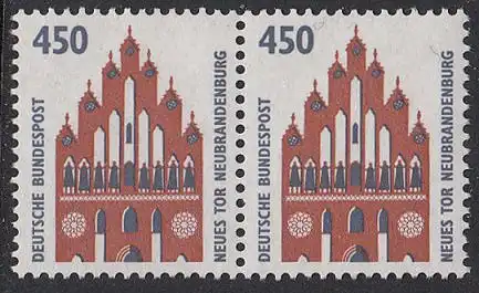 BUND 1992 Michel-Nummer 1623 postfrisch horiz.PAAR