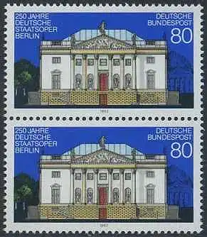 BUND 1992 Michel-Nummer 1625 postfrisch vert.PAAR