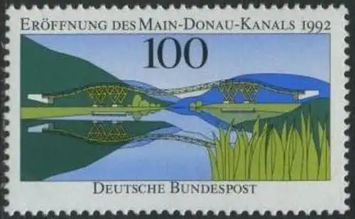 BUND 1992 Michel-Nummer 1630 postfrisch EINZELMARKE