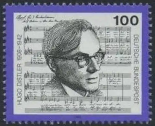 BUND 1992 Michel-Nummer 1637 postfrisch EINZELMARKE