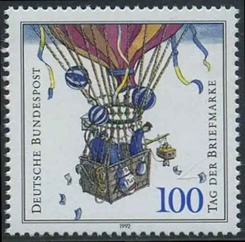 BUND 1992 Michel-Nummer 1638 postfrisch EINZELMARKE