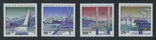 BUND 1993 Michel-Nummer 1650-1653 postfrisch SATZ(4) EINZELMARKEN