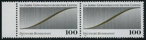 BUND 1993 Michel-Nummer 1654 postfrisch horiz.PAAR RAND links