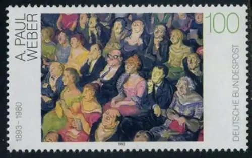 BUND 1993 Michel-Nummer 1658 postfrisch EINZELMARKE