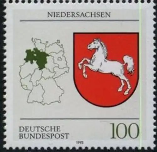 BUND 1993 Michel-Nummer 1662 postfrisch EINZELMARKE