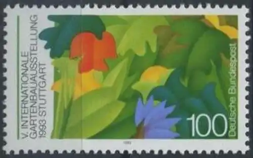 BUND 1993 Michel-Nummer 1672 postfrisch EINZELMARKE