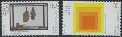 BUND 1993 Michel-Nummer 1673-1674 postfrisch SATZ(2) EINZELMARKEN