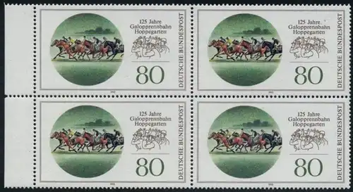 BUND 1993 Michel-Nummer 1677 postfrisch BLOCK RÄNDER links