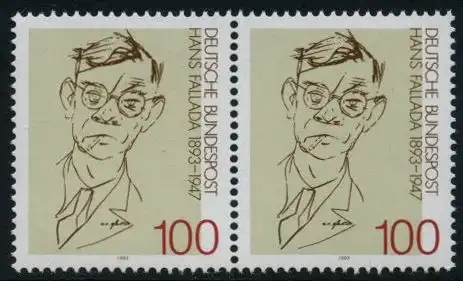 BUND 1993 Michel-Nummer 1683 postfrisch horiz.PAAR