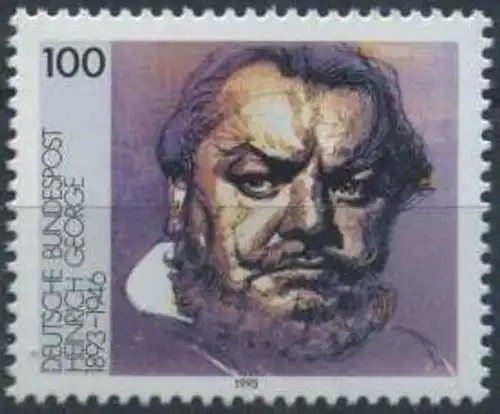 BUND 1993 Michel-Nummer 1689 postfrisch EINZELMARKE