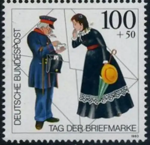 BUND 1993 Michel-Nummer 1692 postfrisch EINZELMARKE