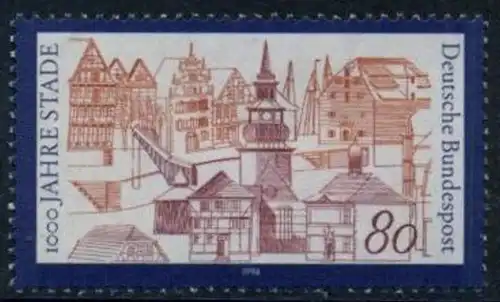 BUND 1994 Michel-Nummer 1709 postfrisch EINZELMARKE