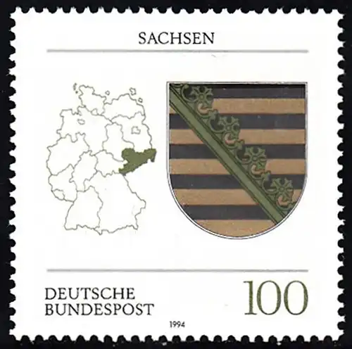 BUND 1994 Michel-Nummer 1713 postfrisch EINZELMARKE