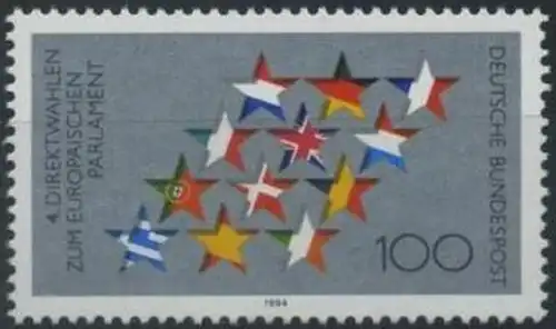BUND 1994 Michel-Nummer 1724 postfrisch EINZELMARKE