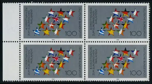 BUND 1994 Michel-Nummer 1724 postfrisch BLOCK RÄNDER links