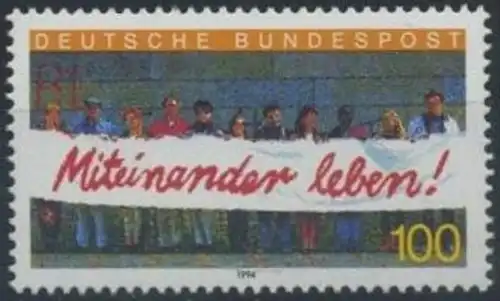 BUND 1994 Michel-Nummer 1725 postfrisch EINZELMARKE
