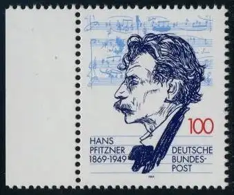 BUND 1994 Michel-Nummer 1736 postfrisch EINZELMARKE RAND links