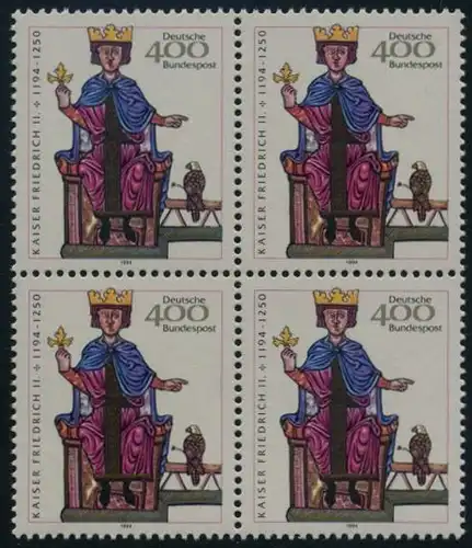 BUND 1994 Michel-Nummer 1738 postfrisch BLOCK