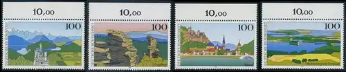 BUND 1994 Michel-Nummer 1742-1745 postfrisch SATZ(4) EINZELMARKEN RÄNDER oben (a)