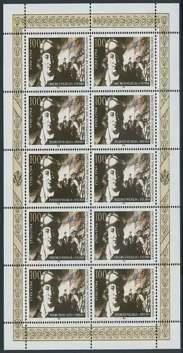 BUND 1994 Michel-Nummer 1766 postfrisch BOGEN(10)