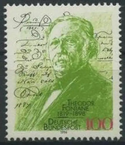 BUND 1994 Michel-Nummer 1767 postfrisch EINZELMARKE