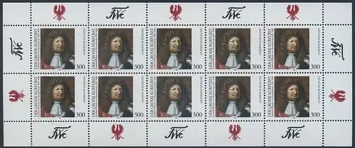 BUND 1995 Michel-Nummer 1781 postfrisch BOGEN(10)