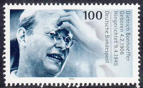 BUND 1995 Michel-Nummer 1788 postfrisch EINZELMARKE