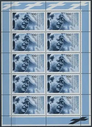 BUND 1995 Michel-Nummer 1788 postfrisch BOGEN(10)