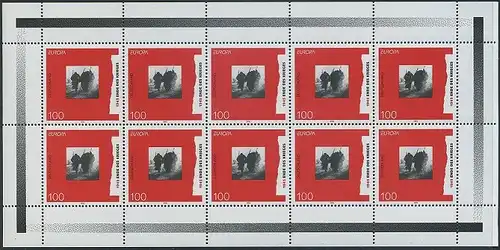 BUND 1995 Michel-Nummer 1790 postfrisch BOGEN(10)
