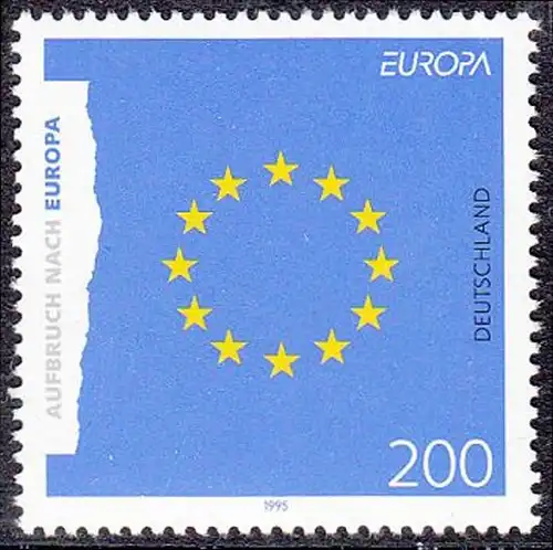 BUND 1995 Michel-Nummer 1791 postfrisch EINZELMARKE