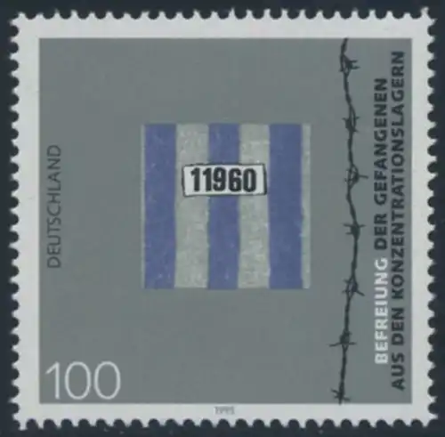 BUND 1995 Michel-Nummer 1796 postfrisch EINZELMARKE