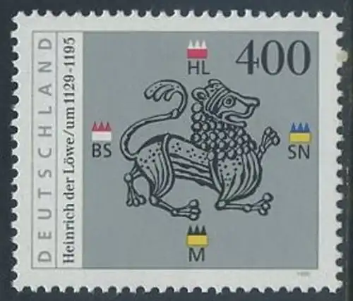 BUND 1995 Michel-Nummer 1805 postfrisch EINZELMARKE