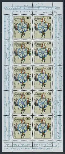 BUND 1995 Michel-Nummer 1806 postfrisch BOGEN(10)
