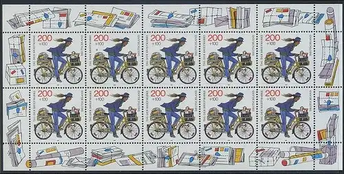 BUND 1995 Michel-Nummer 1814 postfrisch BOGEN(10)