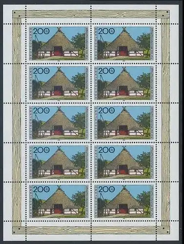 BUND 1995 Michel-Nummer 1823 postfrisch BOGEN(10)