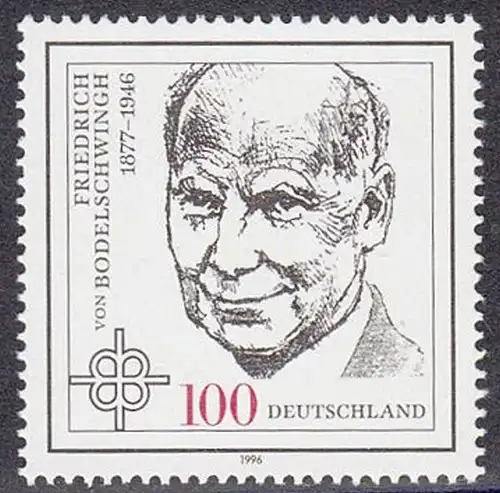 BUND 1996 Michel-Nummer 1835 postfrisch EINZELMARKE