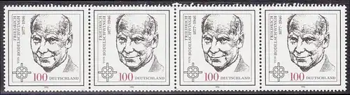 BUND 1996 Michel-Nummer 1835 postfrisch horiz.STRIP(4)