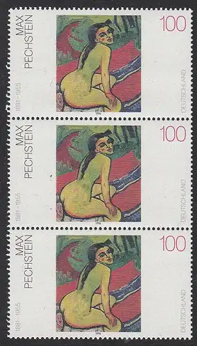 BUND 1996 Michel-Nummer 1843 postfrisch vert.STRIP(3)