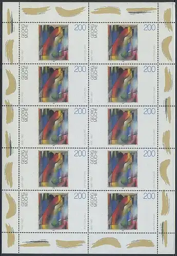 BUND 1996 Michel-Nummer 1844 postfrisch BOGEN(10)