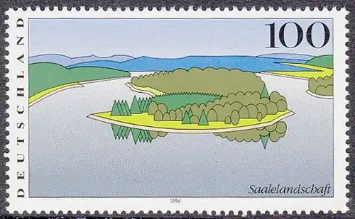 BUND 1996 Michel-Nummer 1850 postfrisch EINZELMARKE