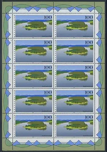 BUND 1996 Michel-Nummer 1850 postfrisch BOGEN(10)