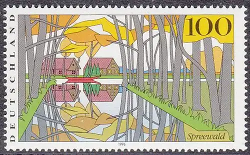 BUND 1996 Michel-Nummer 1851 postfrisch EINZELMARKE