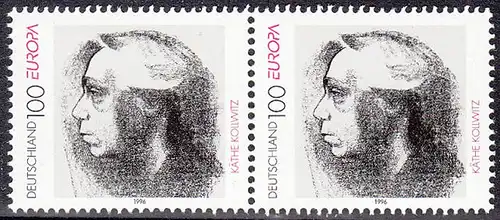 BUND 1996 Michel-Nummer 1855 postfrisch horiz.PAAR