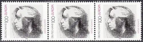 BUND 1996 Michel-Nummer 1855 postfrisch horiz.STRIP(3)